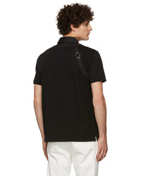 Polo noir Alexander McQueen