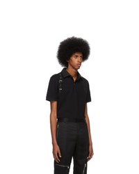 Polo noir Alexander McQueen