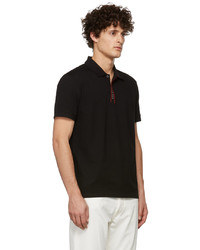 Polo noir Alexander McQueen