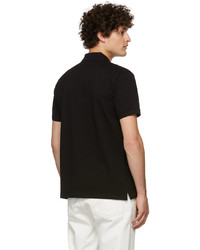 Polo noir Alexander McQueen