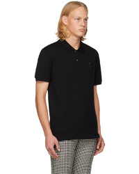 Polo noir Alexander McQueen