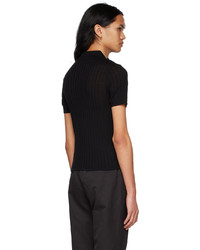 Polo noir Dion Lee