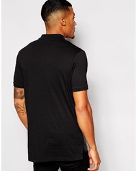 Polo noir Asos