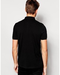 Polo noir Asos