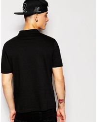 Polo noir Asos