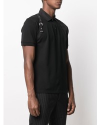 Polo noir Alexander McQueen