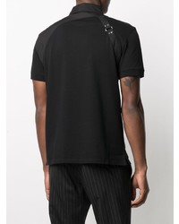 Polo noir Alexander McQueen