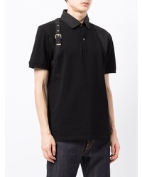 Polo noir Alexander McQueen