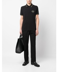 Polo noir VERSACE JEANS COUTURE