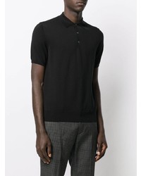 Polo noir Canali