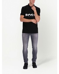 Polo noir BOSS