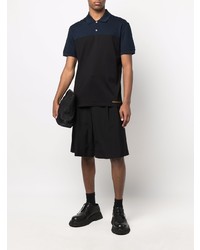 Polo noir Alexander McQueen