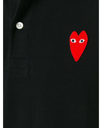 Polo noir Comme des Garcons