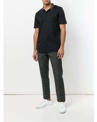 Polo noir Low Brand