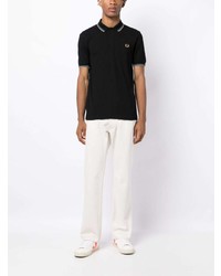 Polo noir Fred Perry