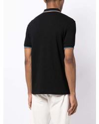 Polo noir Fred Perry