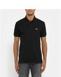 Polo noir Lacoste