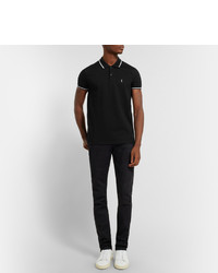 Polo noir Saint Laurent