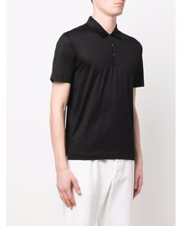 Polo noir Canali