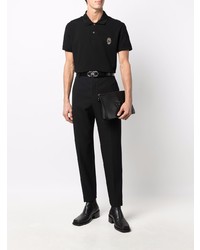 Polo noir Alexander McQueen