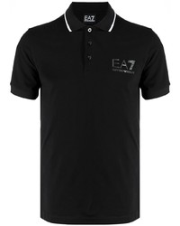 Polo noir Ea7 Emporio Armani