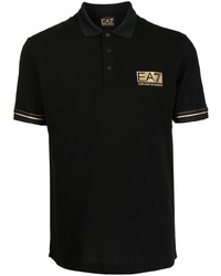 Polo noir Ea7 Emporio Armani