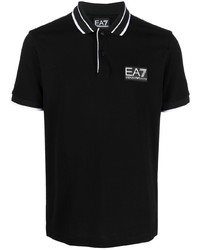 Polo noir Ea7 Emporio Armani