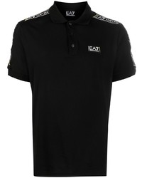 Polo noir Ea7 Emporio Armani