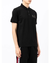 Polo noir Ea7 Emporio Armani