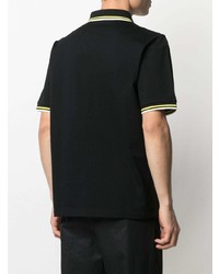 Polo noir Fred Perry