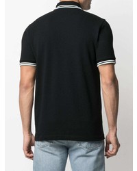 Polo noir Fred Perry