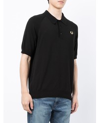 Polo noir Fred Perry