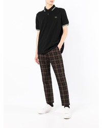 Polo noir Fred Perry