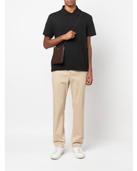 Polo noir Lacoste