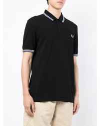 Polo noir Fred Perry