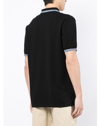 Polo noir Fred Perry