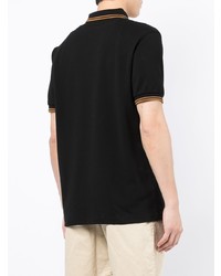 Polo noir Fred Perry