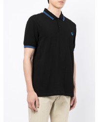 Polo noir Fred Perry