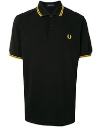 Polo noir Fred Perry