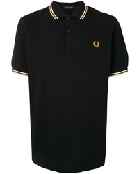 Polo noir Fred Perry