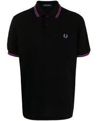 Polo noir Fred Perry