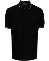 Polo noir Fred Perry