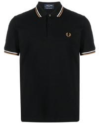 Polo noir Fred Perry