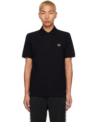 Polo noir Fred Perry