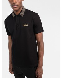 Polo noir Versace