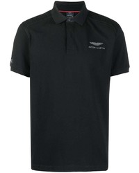 Polo noir Hackett