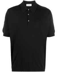 Polo noir John Smedley