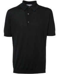 Polo noir John Smedley