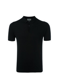 Polo noir John Smedley