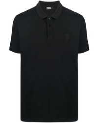 Polo noir Karl Lagerfeld